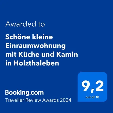Apartament Schoene Kleine Einraumwohnung Mit Kueche Und Kamin In Holzthaleben *
