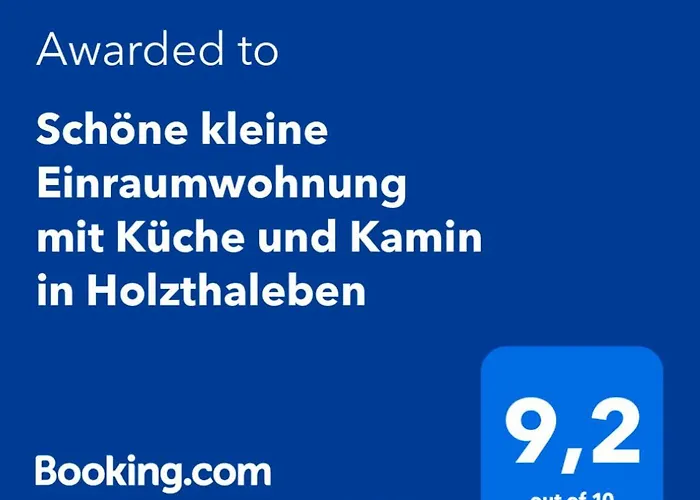 아파트 Schoene Kleine Einraumwohnung Mit Kueche Und Kamin In Holzthaleben *